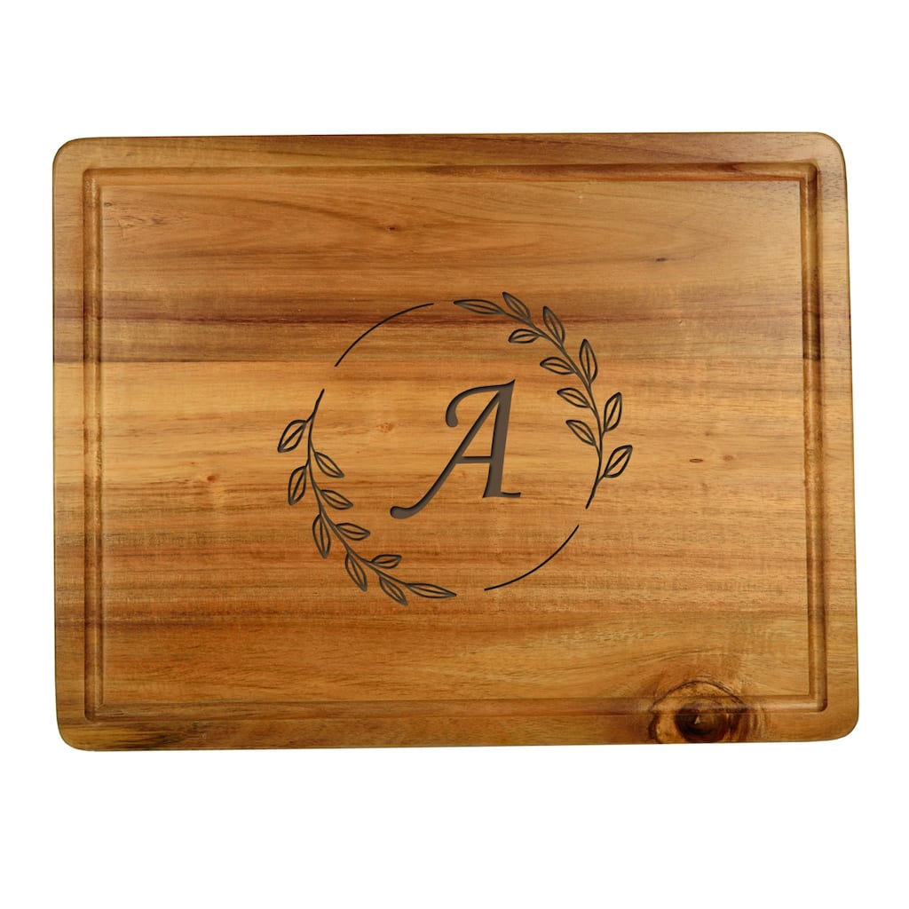 Picnic at Ascot Personalized Acacia Charcuterie Cheese Cutting Board