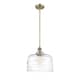 Option Antique Brass / Clear Deco Swirl