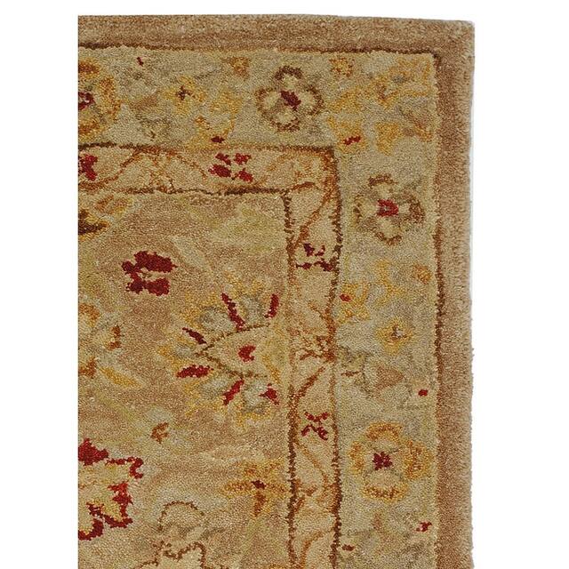 SAFAVIEH Anatolia Angeline Traditional Oriental Hand-spun Wool Rug