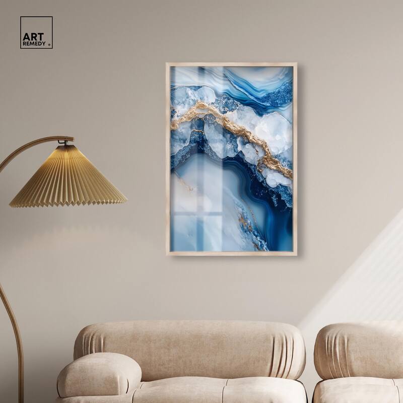 Molten Topaz II Shadowbox by Art Remedy