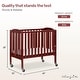 preview thumbnail 2 of 4, Dream On Me 2-in-1 Folding Birch Portable Crib