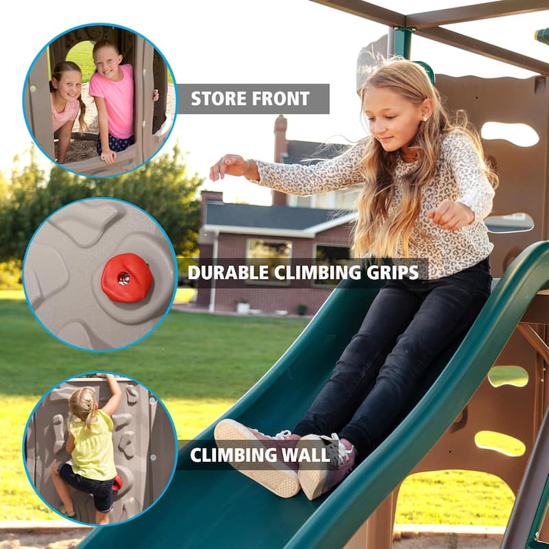Lifetime Adventure Tower Deluxe with Monkey Bars