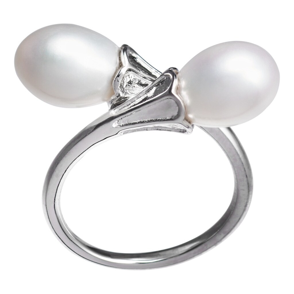 Shop D Ama High Quality Sterling Silver Cultured Pearl Ring Inspired By Game Of Thrones Daenerys Targaryen Queen Of Dragons 6 Overstock 12538024