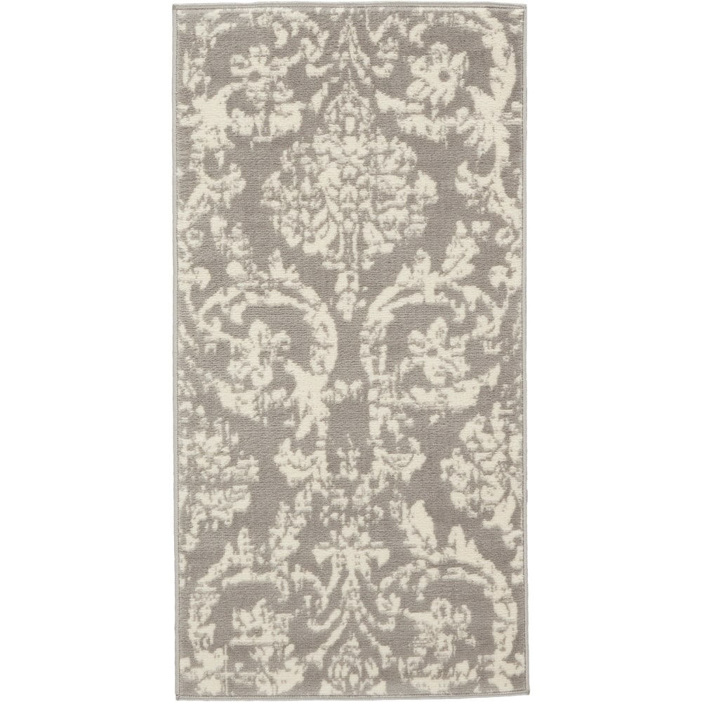 Nourison Jane Farmhouse Vintage Indoor only Damask Area Rug