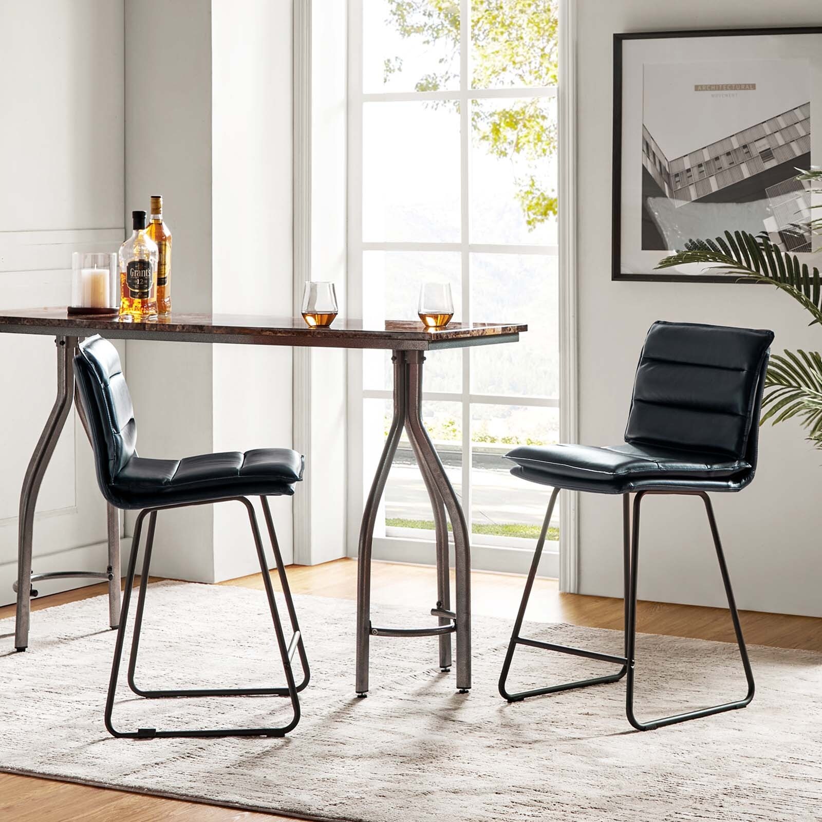 Sleek deals counter stools