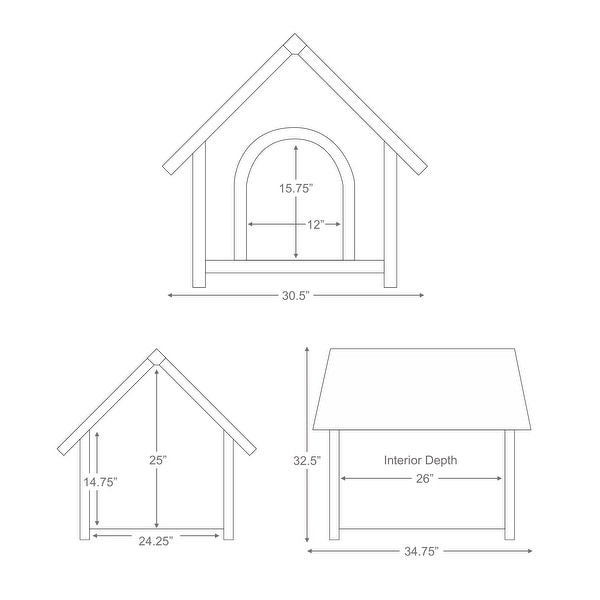 TRIXIE Medium Log Cabin Dog House Bed Bath Beyond 6141853