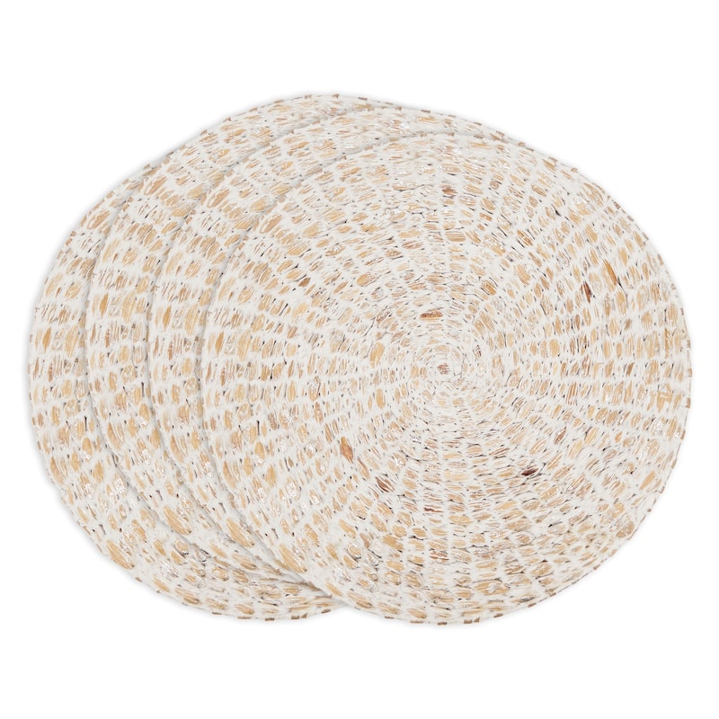 Foil Print Natural Fiber Placemat (Set of 4)