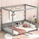 preview thumbnail 67 of 93, Canopy frame floor bed