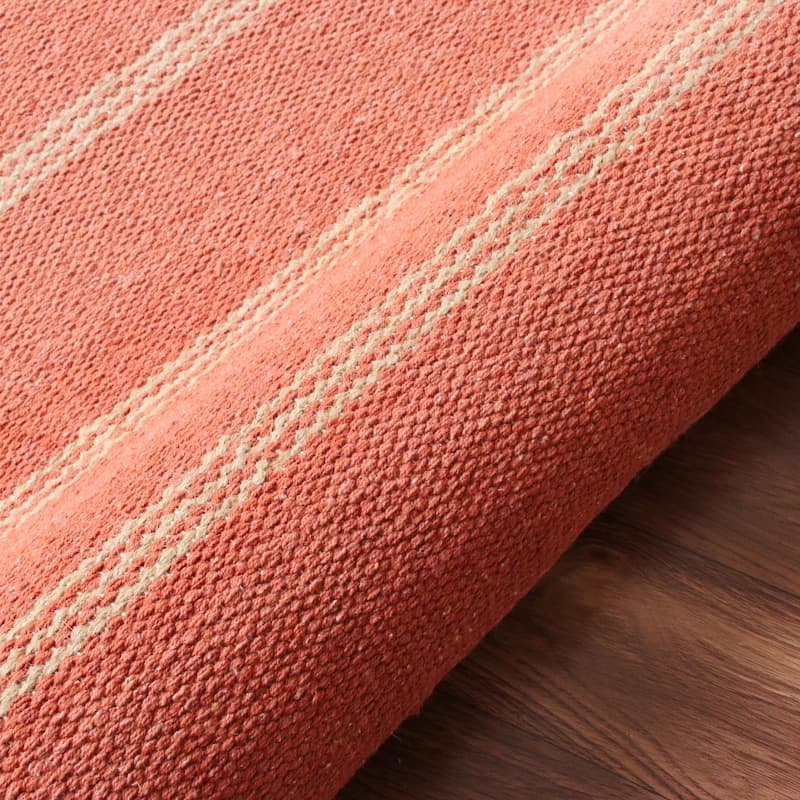 Sevita Striped Jute Area Rug