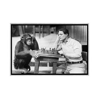 Monkey Chess Set iCanvas