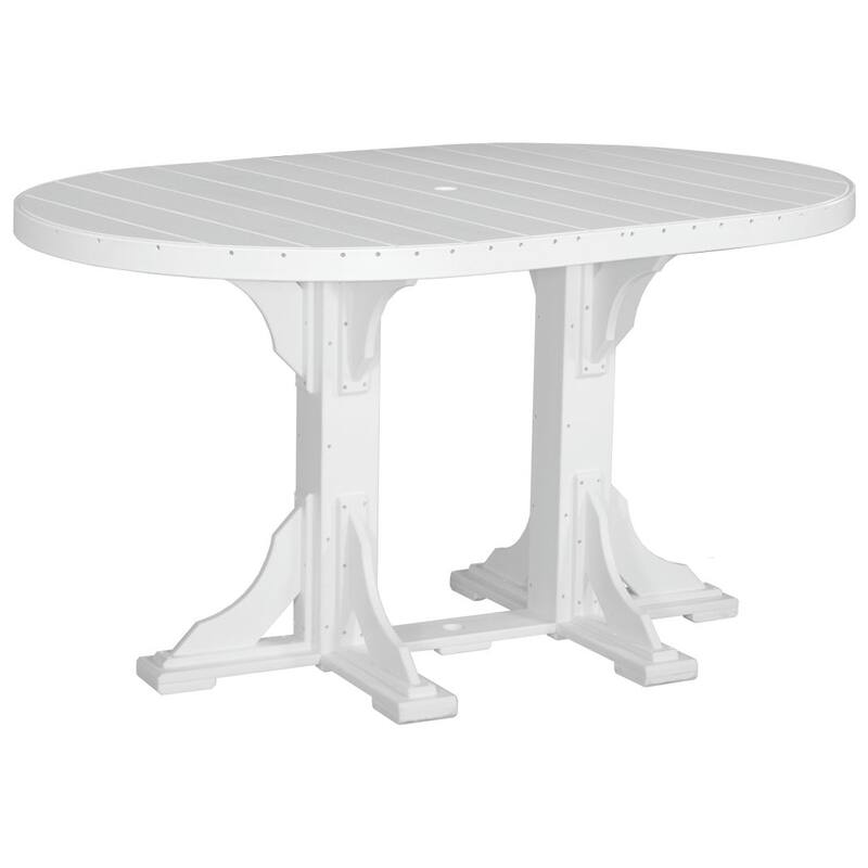Poly Lumber Oval Table
