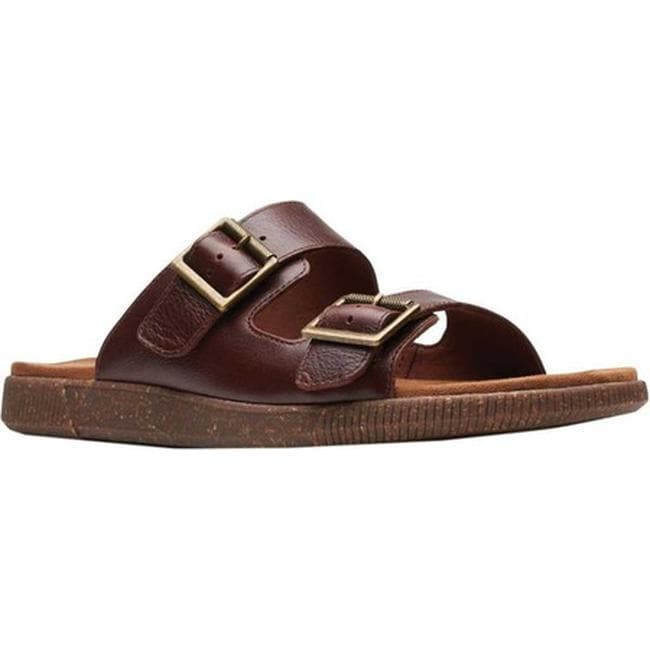 clarks mahogany leather