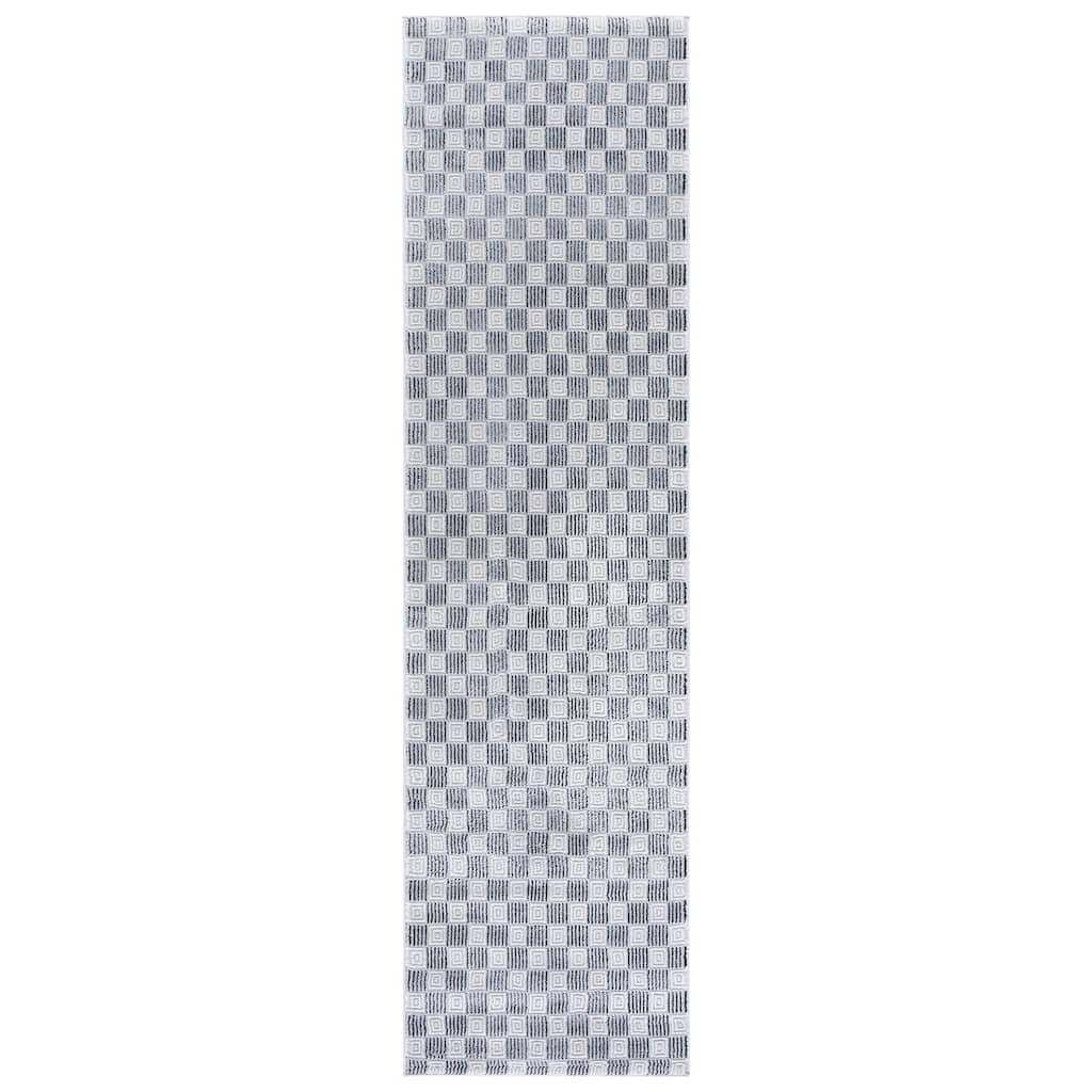 SAFAVIEH Slate Nikolle Checkered Rug
