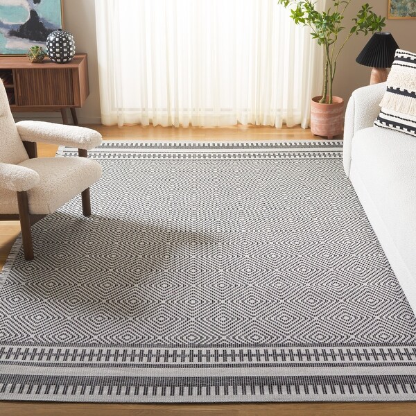 SAFAVIEH Augustine Kaija Geometric Fringe Rug - buybuy BABY - 36257256 SAFAVIEH Augustine Kaija Geometric Fringe Rug - buybuy BABY - 36257256