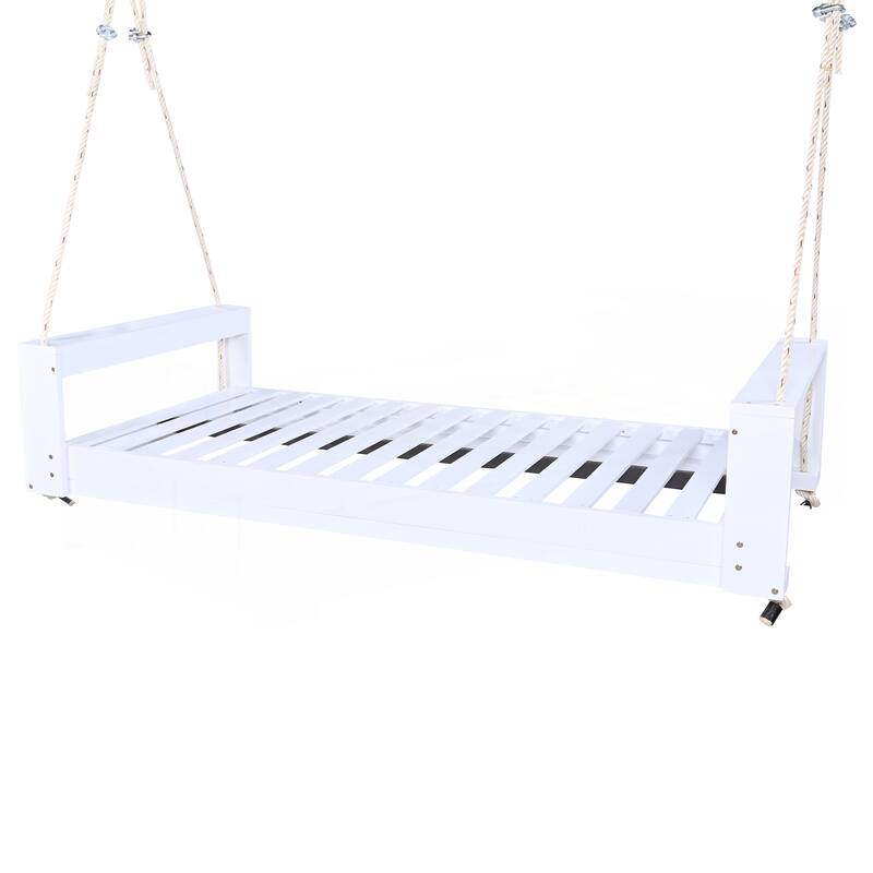 Twin Size Porch Swing Bed Seating Group