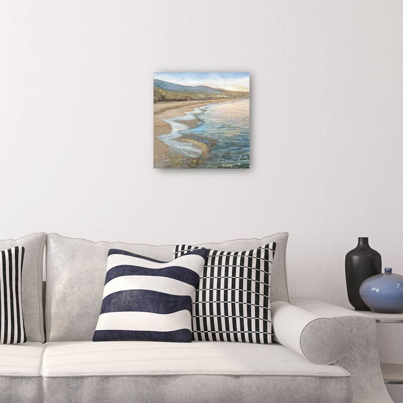 Rolling Tides By Studio Arts Canvas Art Print