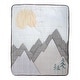 preview thumbnail 2 of 3, Mountain Baby 3 Piece Crib Bedding Set