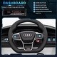 preview thumbnail 5 of 8, Kids Audi RS E-tron 12V Electric Ride-On Car with Remote Control, 3.1 MPH, 4-Wheel Suspension, Music, Horn, for Ages 3-5