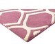 preview thumbnail 6 of 7, One of a Kind Hand-Tufted Modern & Contemporary (2'0"x2'0") 2' x 3' Trellis Wool Rug - 2'0"x2'0"