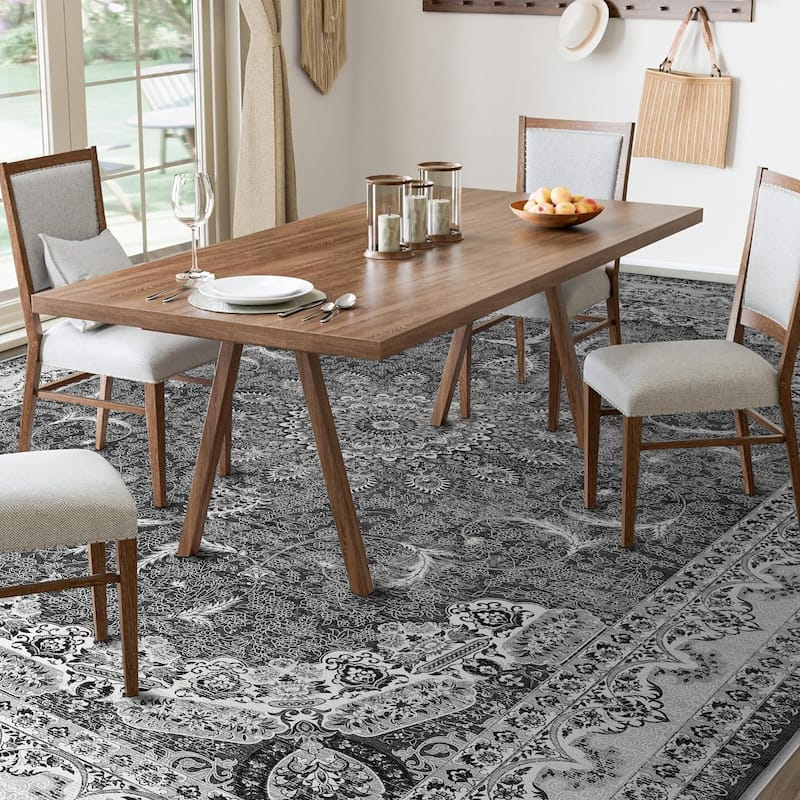 Bohemian Faux Cashmere Rug