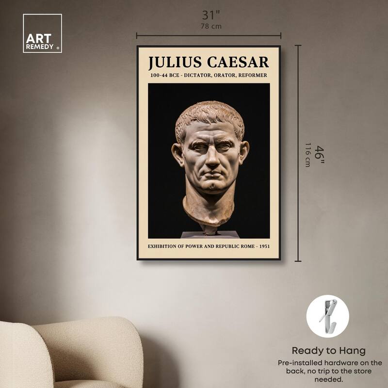 Roman Leader Canvas by Art Remedy
