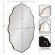 preview thumbnail 9 of 15, Kate and Laurel Viona Oval Scalloped Mirror