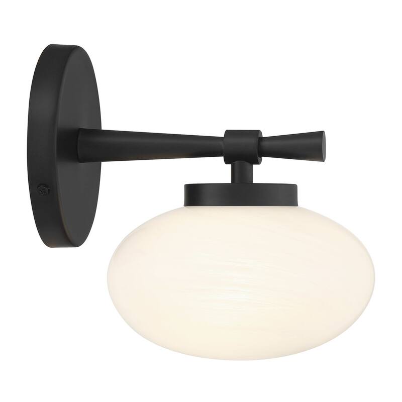 Savoy House 9-1050-1 Barrow 8" Tall Bathroom Sconce