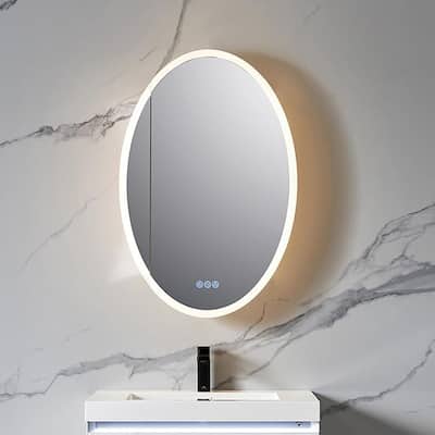 Lighted Bathroom Medicine Mirror Cabinet