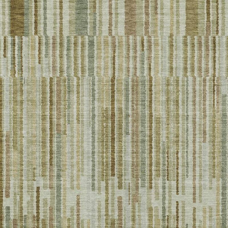 HomeRoots Striped Transitional Rectangle Outdoor Rug