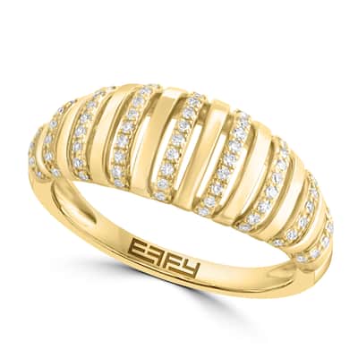 Effy Women's 14K Yellow Gold Diamond Ring