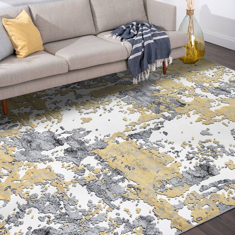 Wyman Modern & Contemporary Abstract Indoor Area Rug