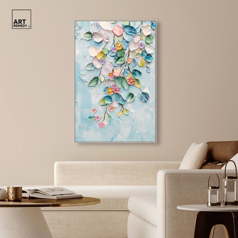 Textured Tendrils II Canvas by Art Remedy