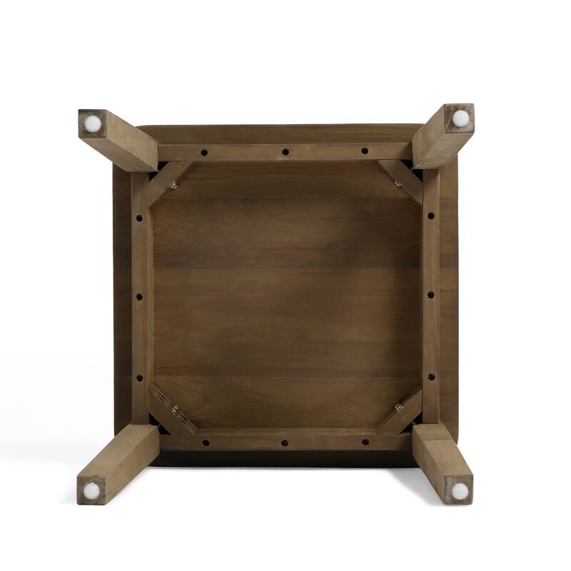 Adirondack Square Teak Patio Side Table All Weather