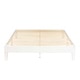 preview thumbnail 42 of 55, Grand Solid Wood 12-inch Platform Bed Frame by Crown Comfort
