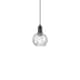 Option Matte Black / Clear Water Glass