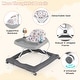 preview thumbnail 12 of 16, Gymax Foldable Baby Walker w/ Removable Seat & Adjustable Height 4