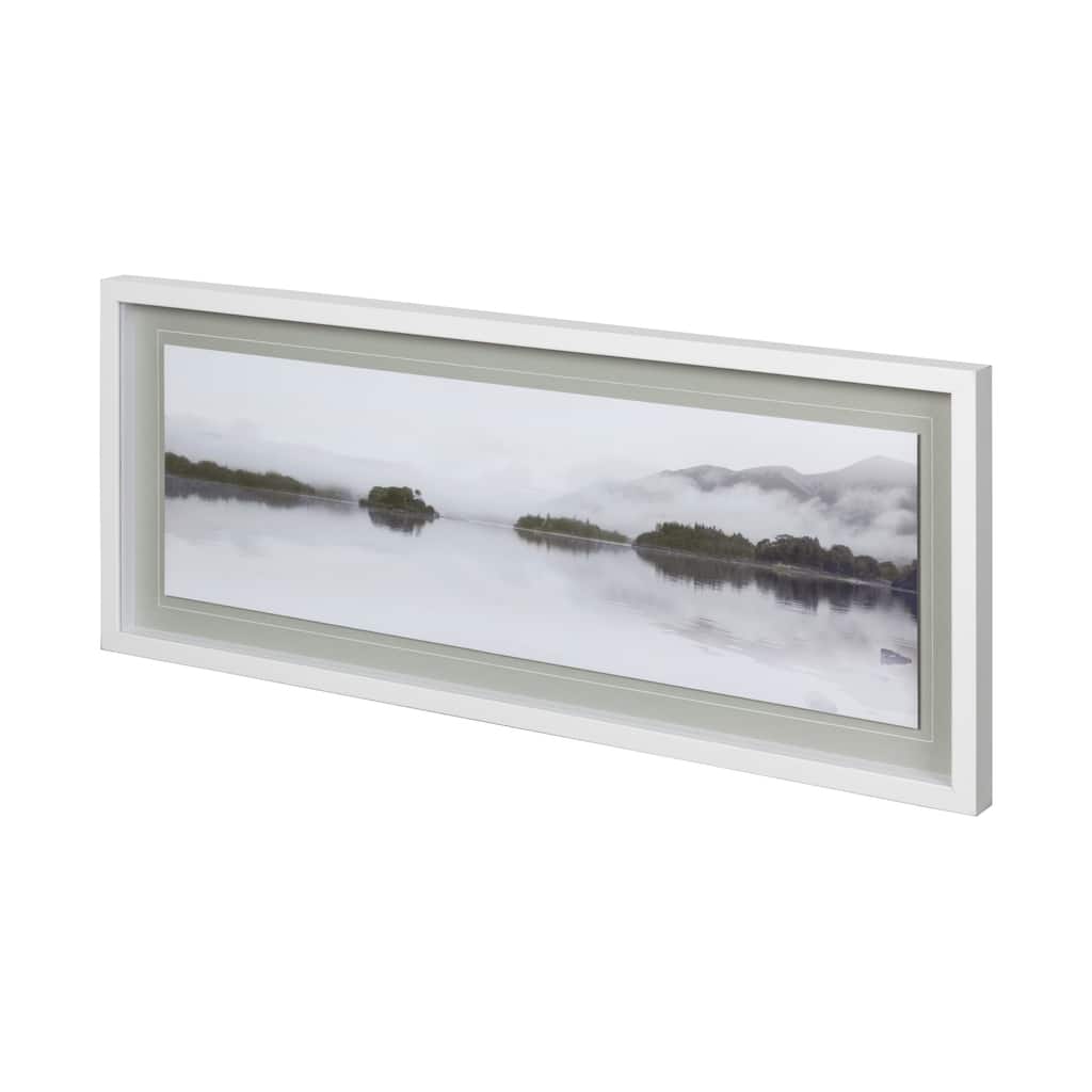 Lakeside Reflections-Fade Framed Art Print