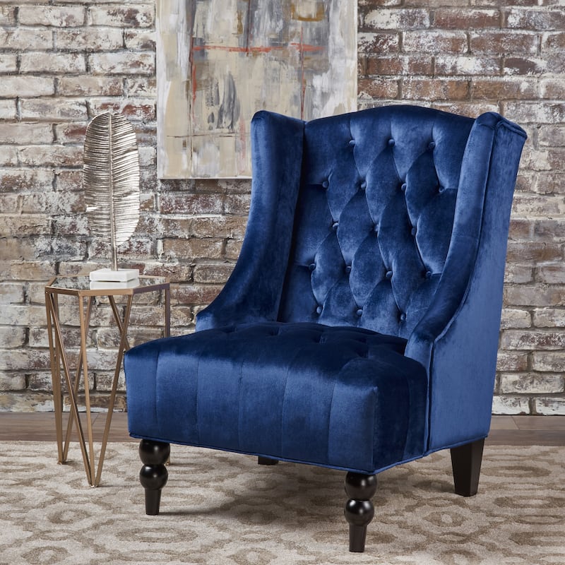 Upholstered Wingback Chair