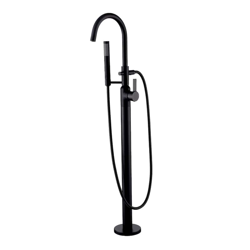 Luxier FTF01 Floor Mounted Freestanding Tub Filler Faucet