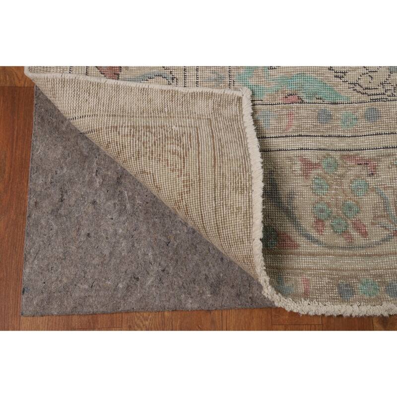 Medallion Tabriz Persian Area Rug Oriental Handmade Wool Carpet - 8'0"x 11'1"