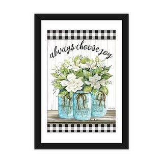 iCanvas "Always Choose Joy" by Cindy Jacobs - Bed Bath & Beyond - 37409756