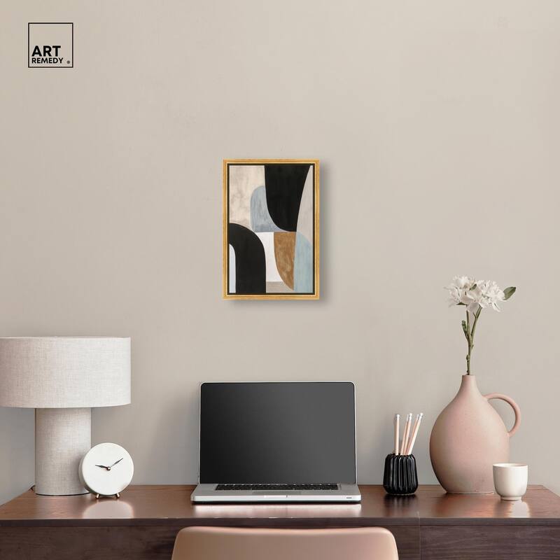 Interlocking Segments I Canvas by Art Remedy