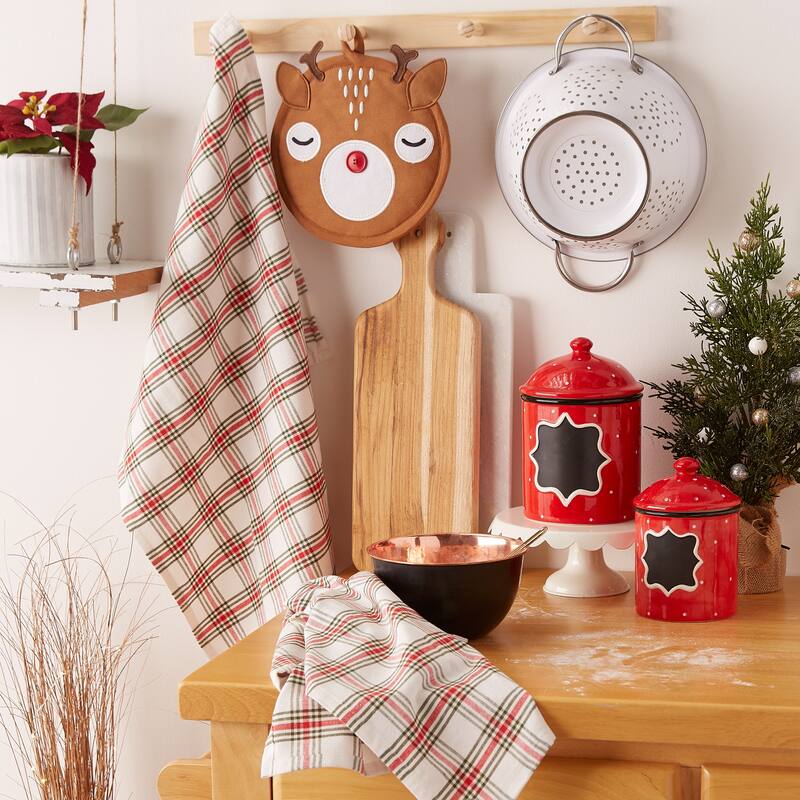 DII Holiday Potholder Gift Set, 3 Piece