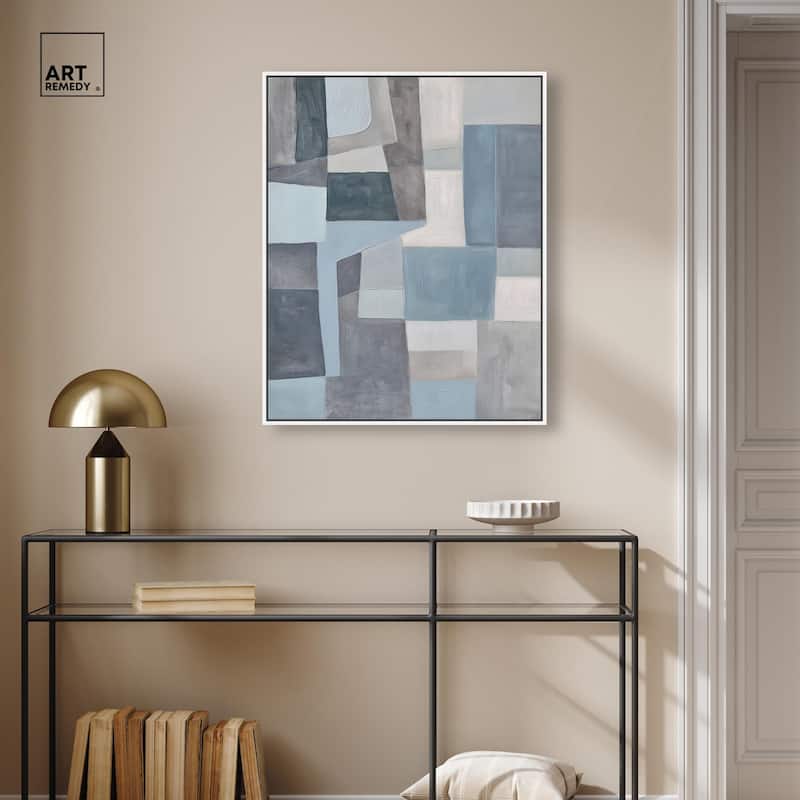 Tessellated Tones I Canvas by Art Remedy