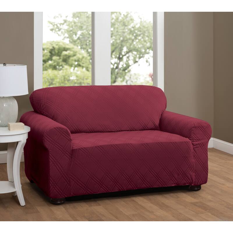 Stretch Sensations Stretch Double Diamond Sofa Slipcover