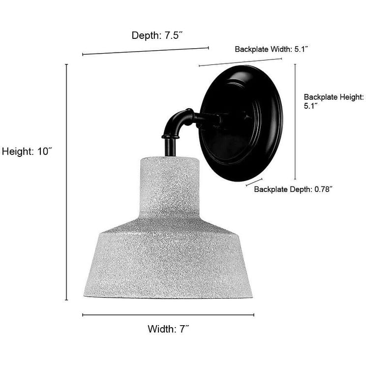 Millennium Lighting 11101 Lloyd 10" Tall Outdoor Wall Sconce with