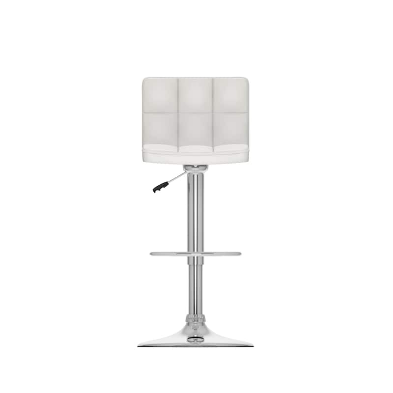 Zion Swivel Adjustable Bar Stool (Set of 2)