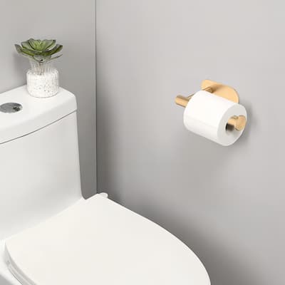 Dornberg Self Adhesive Bathroom Toilet Paper Holder Stand no Drilling