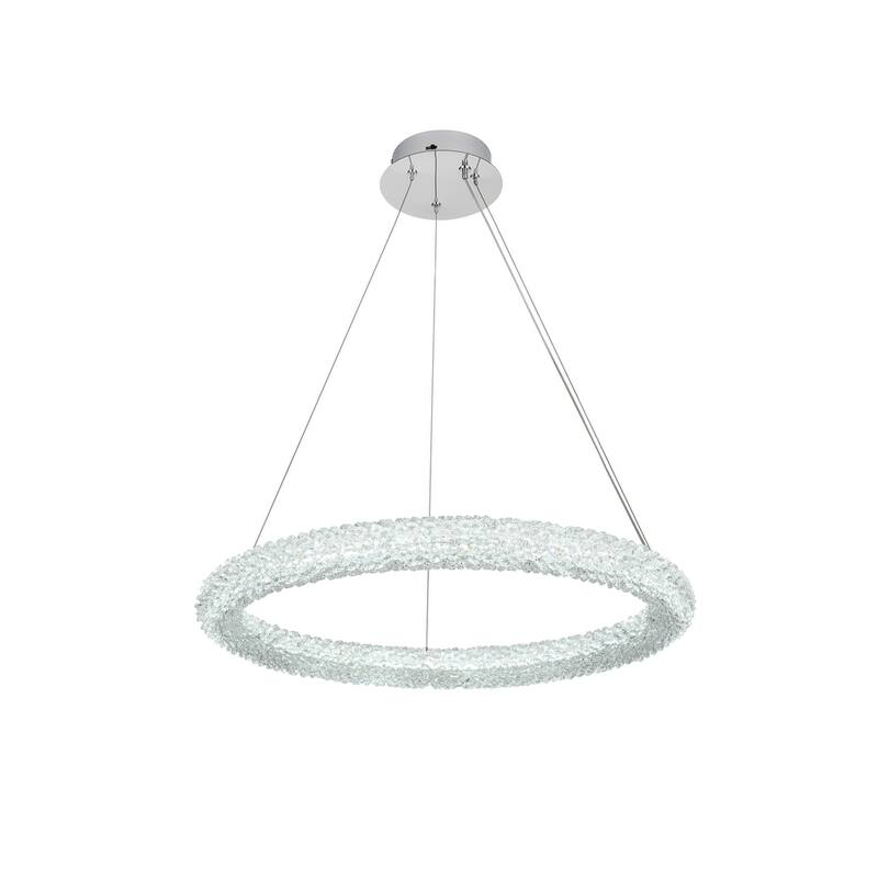Indigo Home 26 inch Adjustable LED Chandelier
