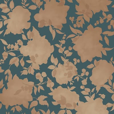 Tempaper Silhouette Peel and Stick Wallpaper - 15 sq. ft.